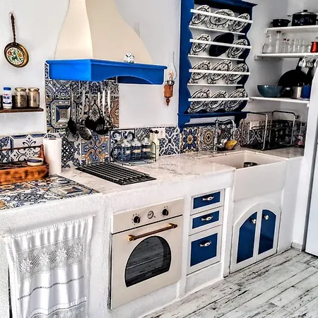 度假居 Blue, Traditional House Klíma