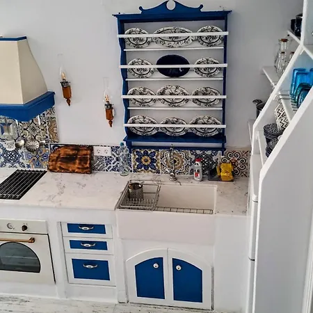 Blue, Traditional House